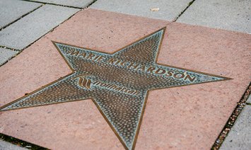 Walk of Fame Trollhättan Marie Richardson